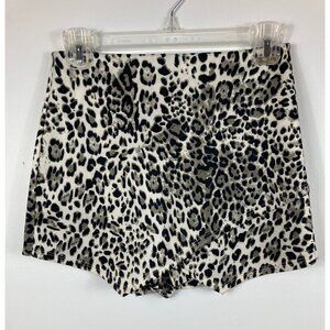 Womens Native Daughters Leopard Mini‎ Skort S